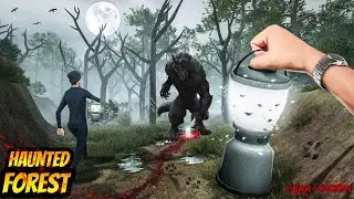 DO NOT Camp In The HAUNTED FOREST - Fear The Moon Gameplay