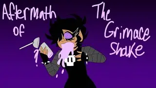 Aftermath of the Grimace shake animation