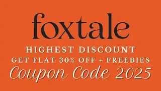 Foxtale Coupon Code💥Foxtale Promo Code💥Foxtale Discount Code