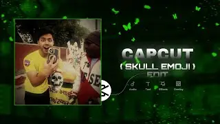 AE-Like Skull Emoji Edit Tutorial on Capcut | Loon Aura