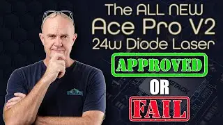 СОВЕРШЕННО НОВЫЙ - Atomstack Ace Pro V2 - ЛУЧШИЙ БЮДЖЕТНЫЙ ДИОДНЫЙ ЛАЗЕР 24 ВТ???