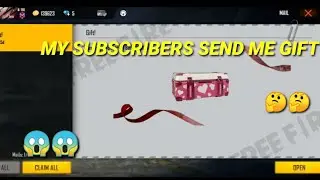 MY SUBSCRIBERS SEND ME GIFT | FIRST TIME MY SUBSCRIBERS SEND ME GIFT 😱😱