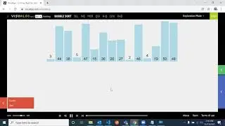 Bubble Sort Using JavaScript - Chapter 5 #javascript #bubblesort