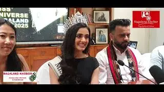Reigning Miss Universe India, Rhea Singha in Nagaland @GLAM @OfficialMissUniverse #glamandglitz