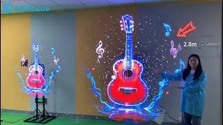 280cm 3D Hologram Fan: 4K, 5000 Nits & IP65 for True Outdoor 24/7 #HDFocus #3dhologramfan