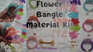 Flower Bangle Kit | 8075911933 ( whatsap) | The Bow Stories