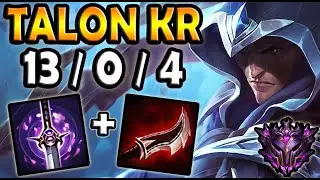 OTP Talon vs Yone [ MID ] Lol Korea Master ✅