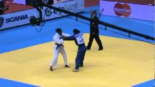KUNIHARA, Yoriko (JPN)  vs. ALVEAR, Yuri (COL) - Final - 70 kg - Judo Grand Slam, RIO 2011