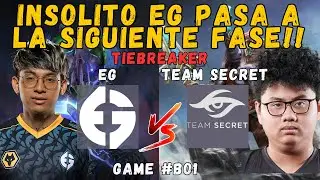 EG vs TEAM SECRET BO1 - LA Maldicion de PuPPey  (Errores de Draft)