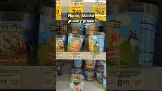 Grocery shopping in Nome, Alaska