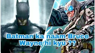 Batman ka naam Bruce Wayne hi kyu ?? || Batman || Batman real name #shorts #youtubeshorts