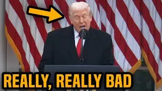 Trump&rsquo;s brain STOPS WORKING, audience SILENT
