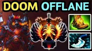 🔥 HOW TO PLAY DOOM OFFLANE | SHUTDOWN GAMEPLAY 🔥