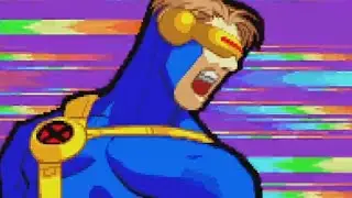 Marvel Super Heroes vs Street Fighter: Cyclops