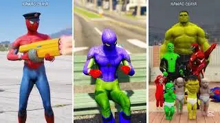 📹🦸&zwj;♂️🦹&zwj;♂️🕷 SUPERHERO MEGA BATTLE #456   MARVEL AND SUPERHERO SPIDERMAN VS  HULK