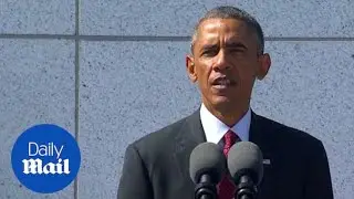 Obama pays tribute to disabled US war veterans - Daily Mail