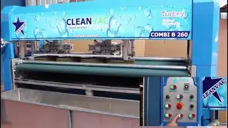 New Model Combined Model Automatic Carpet Washing and Drying Machine