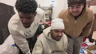 chill night, mukbang and reactions