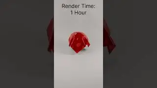 Satisfying Blender Cloth Ball Simulation #blender #rendering #clothsimulation