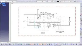Catia V5 Drafting|Generative & Interactive|Setting ISO Standards|Beginner's Tutorials