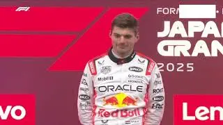 DUTCH NATIONAL ANTHEM IN JAPANESE GP PODIUM FOR MAX VERSTAPPEN!