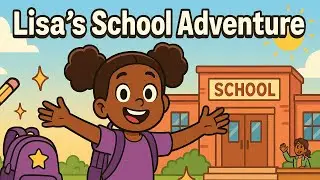 Lisa&rsquo;s School Adventure 🌟 | Fun & Educational Cartoon for Kids | Back to School Animation