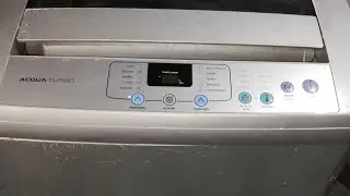 PROGRAMACIÓN DE LAVADORA ELECTROLUX  ACQUATURBO