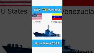 United States vs Venezuela Navy Power comparison 2025. #unitedstates #venezuela #navy #comparison.