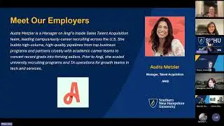 🎓 Virtual Event Data Driven Careers for Business Students - Beginning & Employer Intros