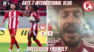 VLOG | OLYMPIACOS vs NOTTINGHAM FOREST 3-4 | GELSON MARTINS & VELDE SHINE