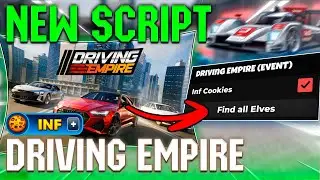 DRIVING EMPIRE BEST SCRIPT | INF COOKIES | FIND ALL ELVES
