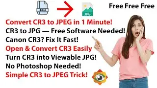 How to Convert CR3 to jpeg File in Easy Step #tipsandtricks #tips #tipsandtrick #tricks #tipsinhindi