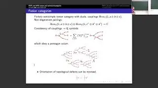 Christoph Schweigert | Tensor network states: a topological field theory perspective