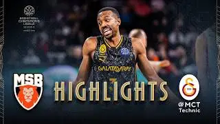 Le Mans Sarthe Basket v Galatasaray MCT Technic | Round of 16 | Highlights | #BasketballCL 2025-26