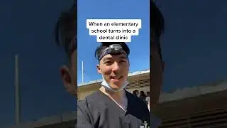 When an elementary school turns into a dental clinic