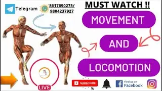 MOEMENT AND LOCOMOTION   || BIOLOGY CRASH COURSE || SMFWB 2021 ||