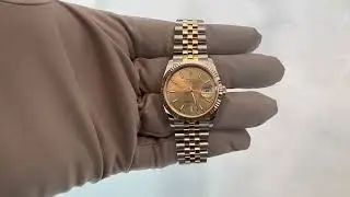 Вот что вам нужно знать о часах Rolex Datejust 36 с циферблатом цвета шампанского, артикул 126233 🔥