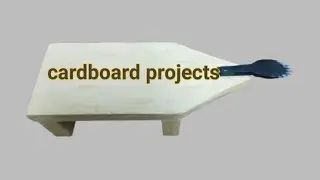 Cardboard Se Nariyal Nikalne Ka Model 🥥 | Coconut Tree Working Model | School Project DIY