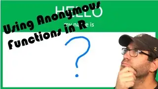 Named and anonymous functions in R: Fun fun functions! (CC049)
