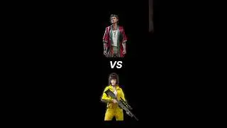 Tatsuya vs Kelly Speed test 🤯 | (who is fast) free fire #shorts #freefire #trending #gaming