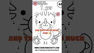 Connect & Create: Cute Dot-to-Dot Puzzles for Kids!