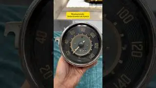 Como restaurar o veloc&iacute;metro do fusca