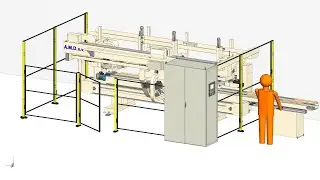 window door machine AMD NV tenoner and other stretched parts profiles in wood