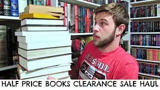 BOOK HAUL | Half Price Books Clearance Sale