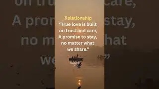 #truelove #relationshipgoals #trustandcare #loveandsupport #commitment #promiseoflove #unconditional
