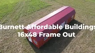 16x48 Tiny home frame out