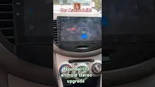 hyundai i10 car Android stereo upgrade i10 Android player hyundai i10 android screen #androidstereo