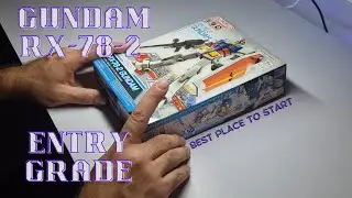 RX-78-2 Entry Grade Gundam Review | Easy Gunpla Build for Beginners & Kids! No TOOLS required