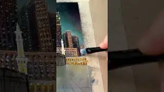 #kaaba #masjidalharam #acrylicpainting #tutorial