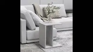 Carrara Marble Side Table